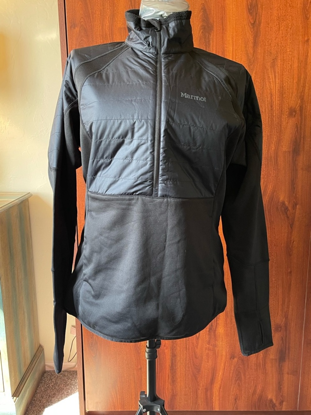 Marmot Women's Black Half-Zip Ski Jacket